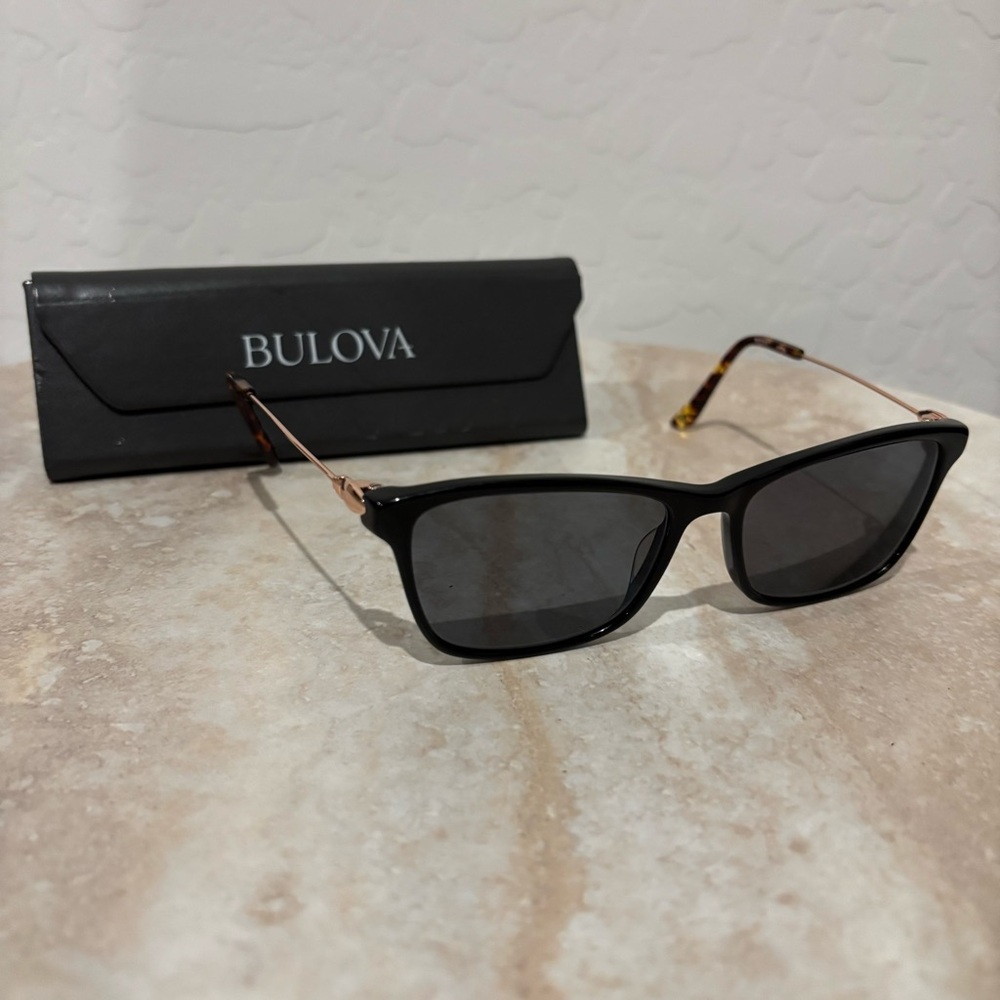 Bulova Afton square shaped eyeglasses/sunglasses